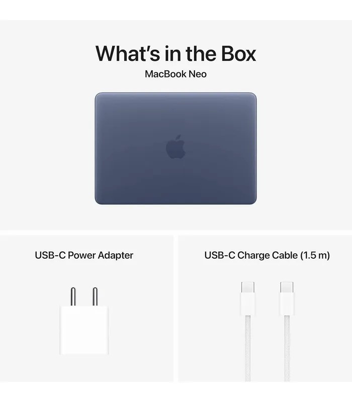 MacBook Neo 2026 (Indigo, 256GB SSD, 8GB Unified Memory) 13″ Laptop- image #6