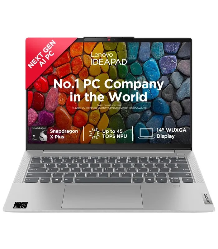 Lenovo IdeaPad Slim 5 14Q8X9 (Platinum Gray, 512 SSD, 16GB LPDDR5x5 RAM) Wi-Fi 7 14-inch Copilot Plus & AI Optimized Laptop- image #1