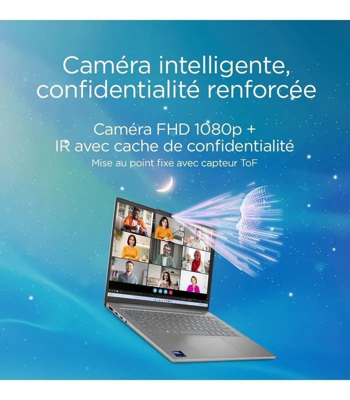 Lenovo IdeaPad Slim 5 14IMH10 Core Ultra 5 135H (Platinum Gray, 512GB SSD, 16GB DDR5-5600 RAM) 14" WUXGA Laptop- image #6