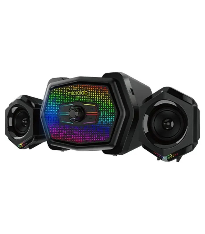 Microlab U220BT 2.1 Multimedia RGB USB Gaming Speaker- image #1