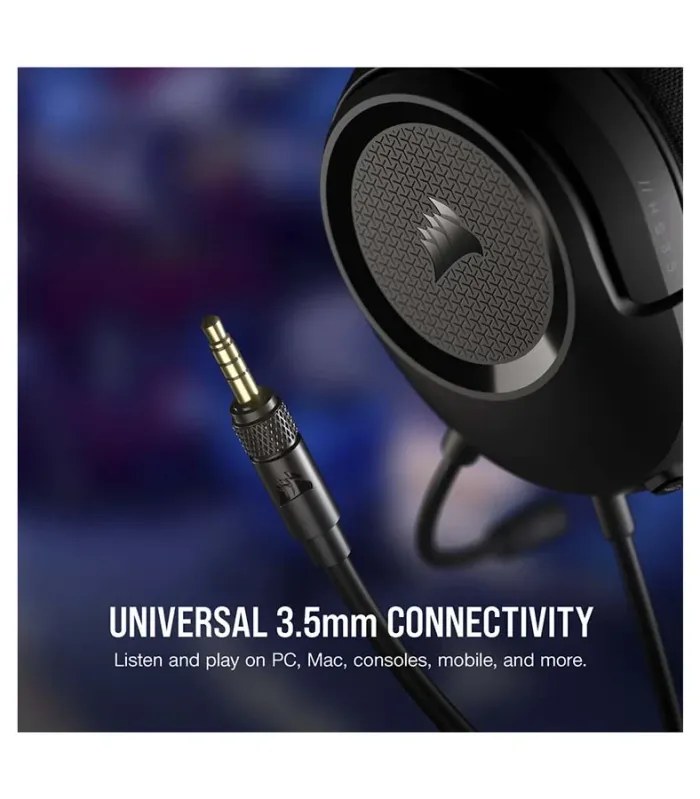Corsair HS35 V2 Stereo Multiplatform Wired Gaming Headphone- image #2
