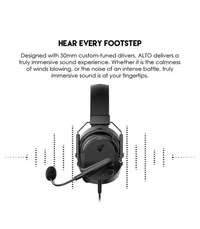 Fantech MH91 Alto Wired On-Ear Gaming Headphone- image #5