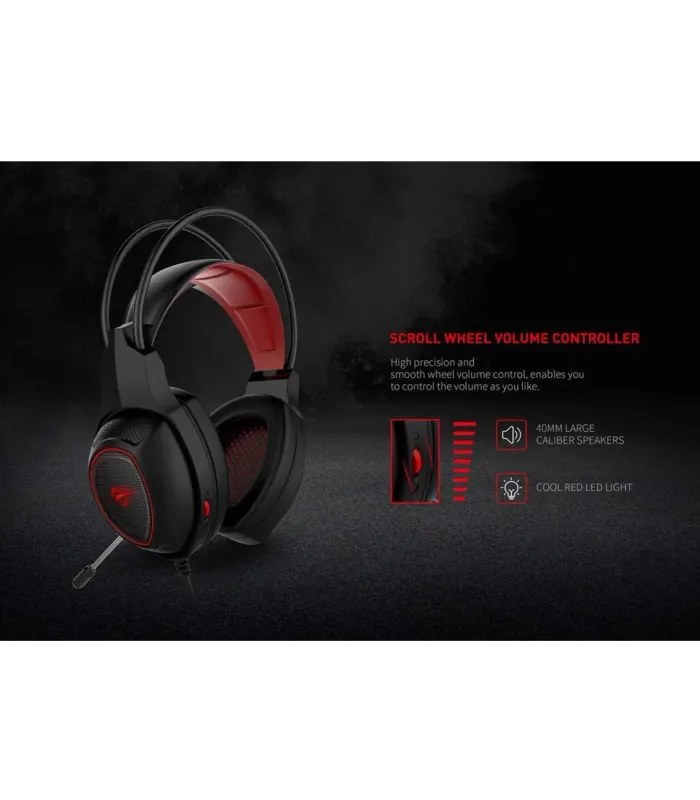 Havit HV-H2239D 3.5mm Audio Jack USB Gaming Headphone- image #4