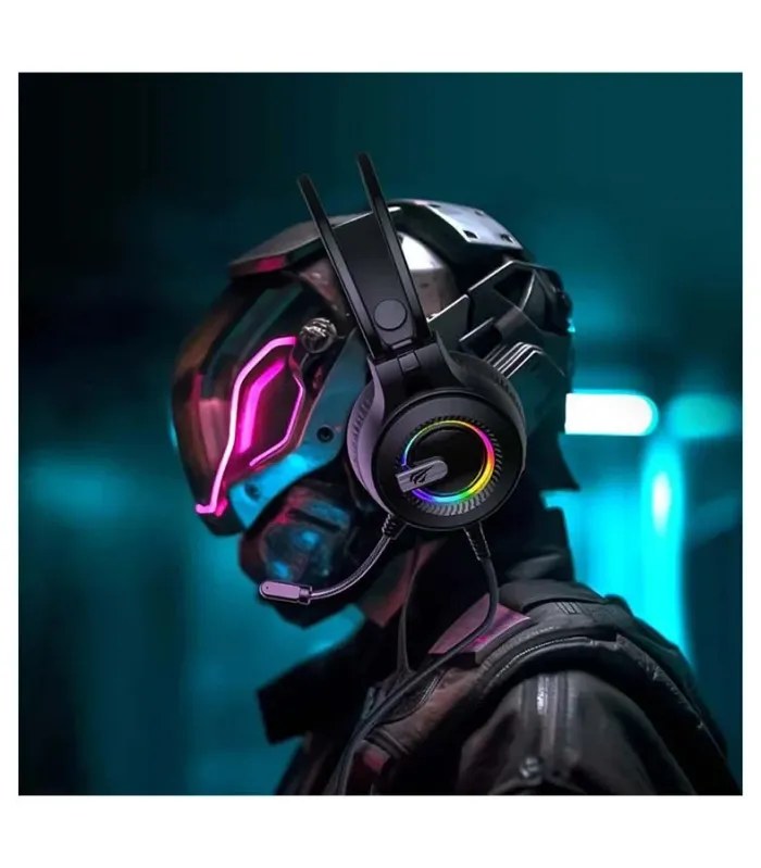 Havit Gamenote H2040D Wired RGB Gaming Headphone- image #6