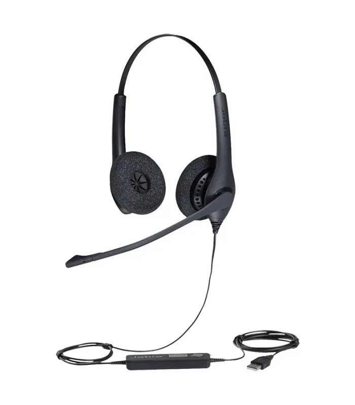 JABRA BIZ 1500 Duo Dual Ear USB Headphone- image #3