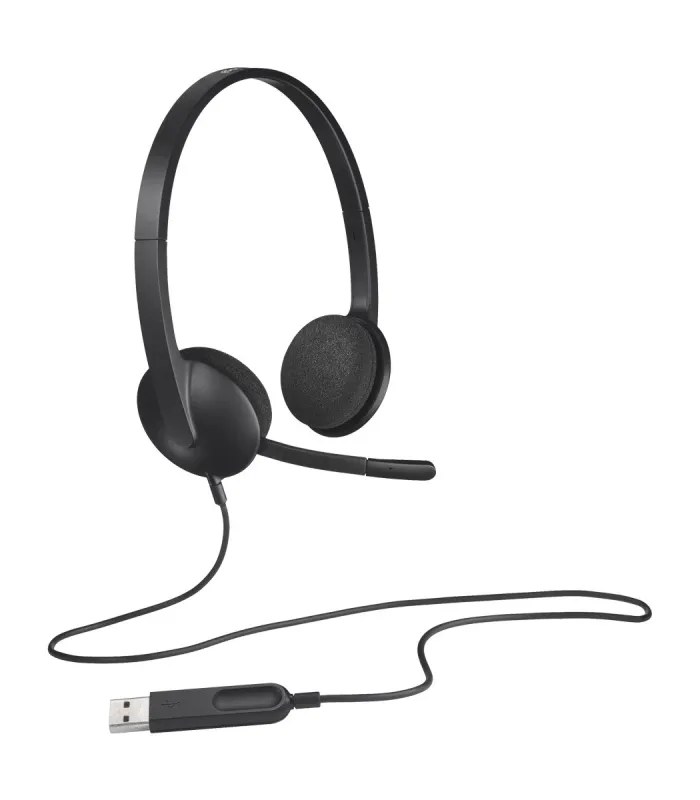 Logitech H340 USB Computer Headset with Microphone- image #2