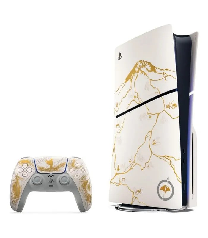 Sony PlayStation 5 Ghost of Yōtei Gold Limited Edition Gaming Console- image #1