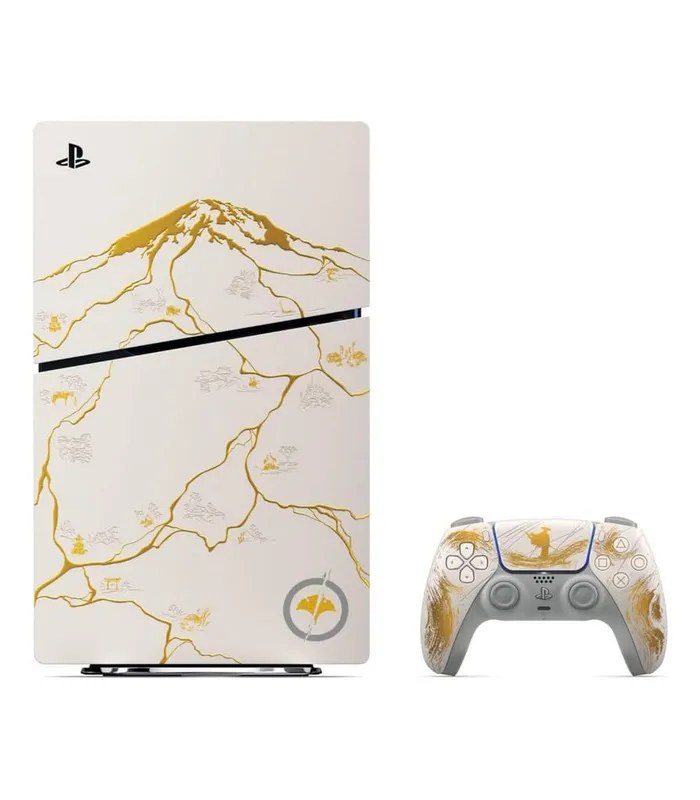 Sony PlayStation 5 Ghost of Yōtei Gold Limited Edition Gaming Console- image #2