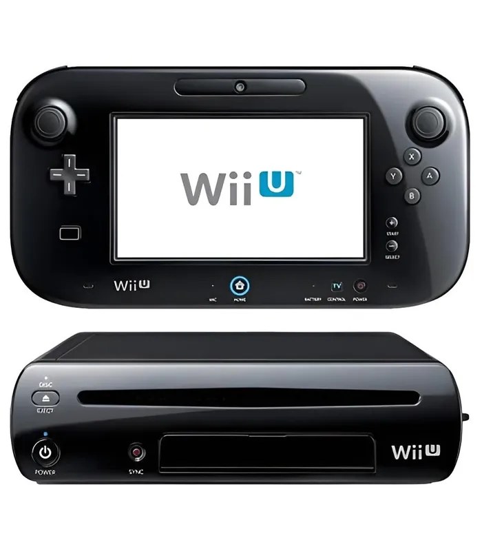 Nintendo Wii U Console - Black Deluxe Set- image #2