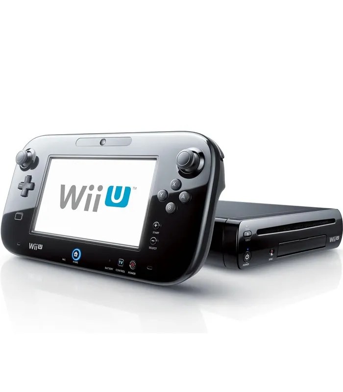 Nintendo Wii U Console - Black Deluxe Set- image #1