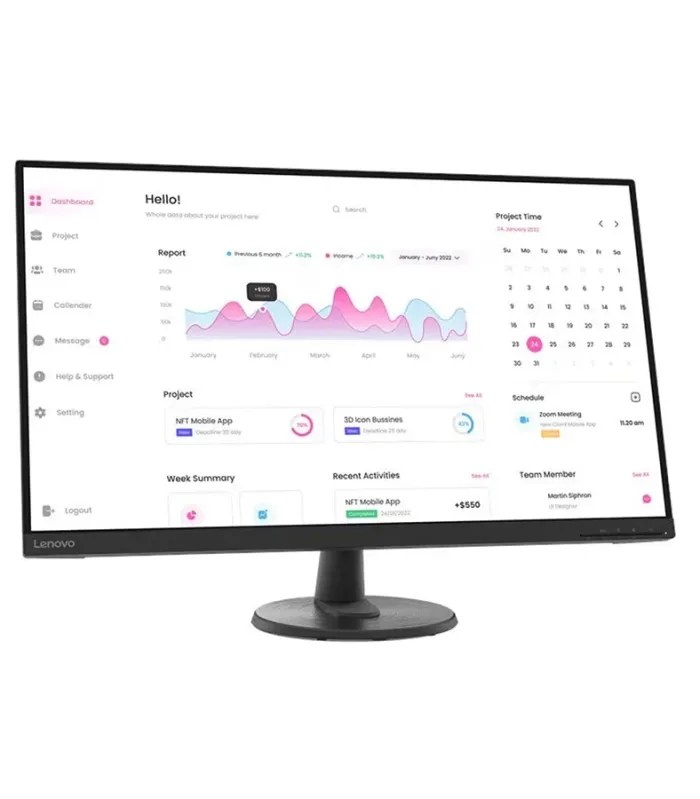 Lenovo D32-40 31.5-Inch 75Hz FHD LED Monitor- image #2