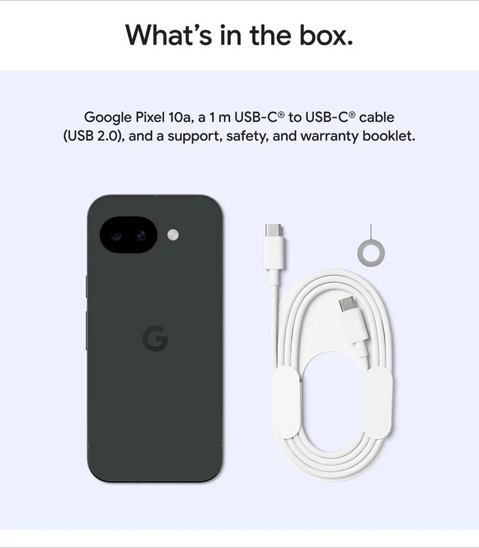 Google Pixel 10a 5G (Fog, 128GB Storage)- image #6