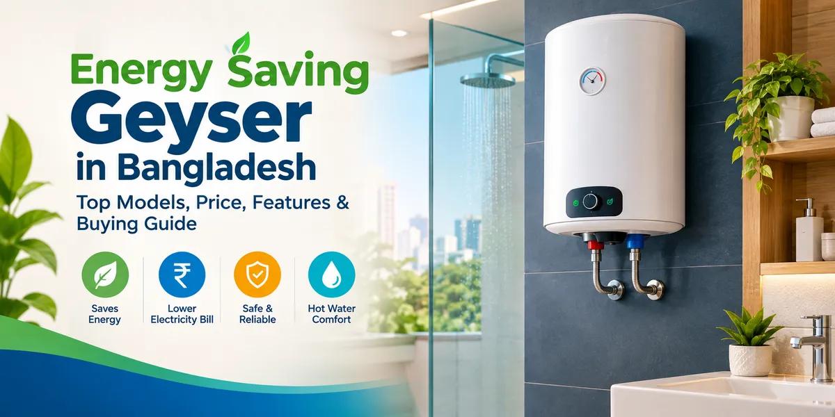 Energy Saving Geyser in Bangladesh 2026: Top Models, Price, Features & Buying Guide