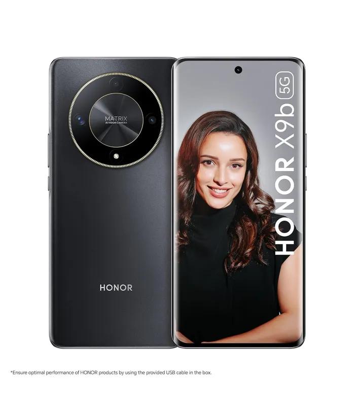Honor X9b 5G (Midnight Black, 256GB Storage, 12GB RAM)- image #1