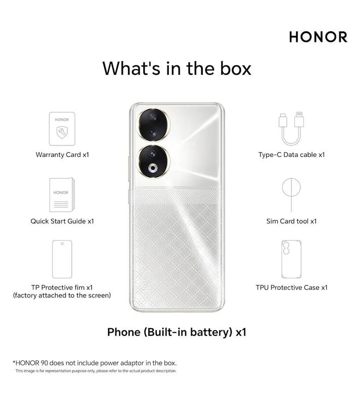 Honor 90 5G (Diamond Silver, 256GB Storage, 8GB RAM) 200MP main camera- image #4
