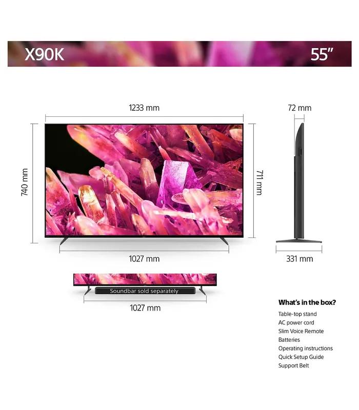 Sony Bravia XR-55X90K (55 Inch) Ultra HD 4K LED Smart Google TV- thumbnail #6