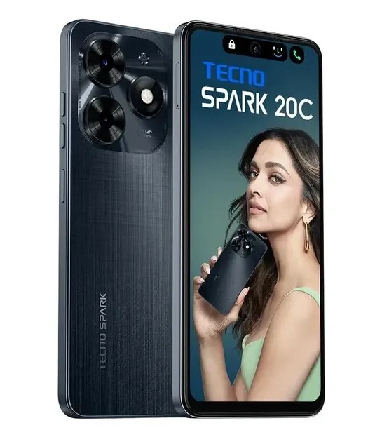 TECNO SPARK 20C (Gravity Black, 128GB Storage, 8GB RAM)- image #3
