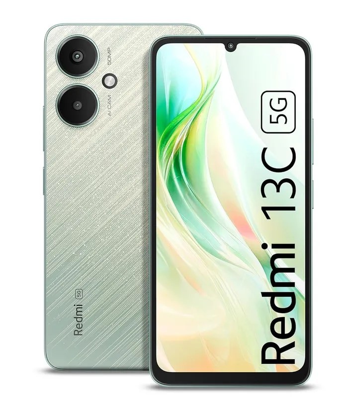 Redmi 13C 5G (Startrail Green, 128GB Storage, 4GB RAM)- image #1