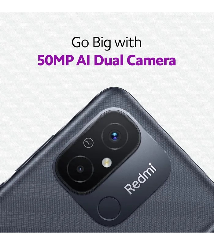 Redmi 12C (Matte Black, 64GB Storage, 4GB RAM)- image #3