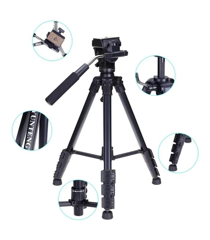 Yunteng VCT-691 Camera Tripod 3 leg positions- image #2