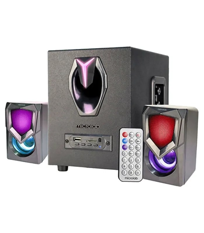 Microlab G101BT 2.1 Multimedia RGB Gaming Bluetooth Speaker- image #1