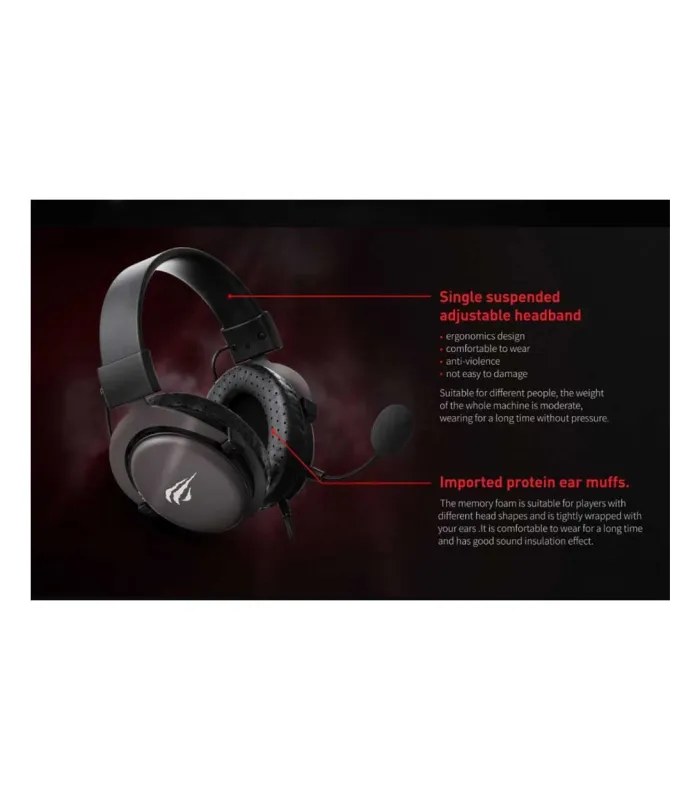 Havit Gamenote H2015d Wired Gaming Headphone- image #5