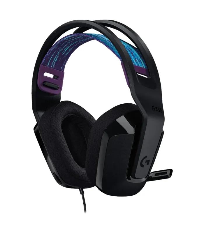 Logitech G335 Wired Gaming Headphone Black- thumbnail #2