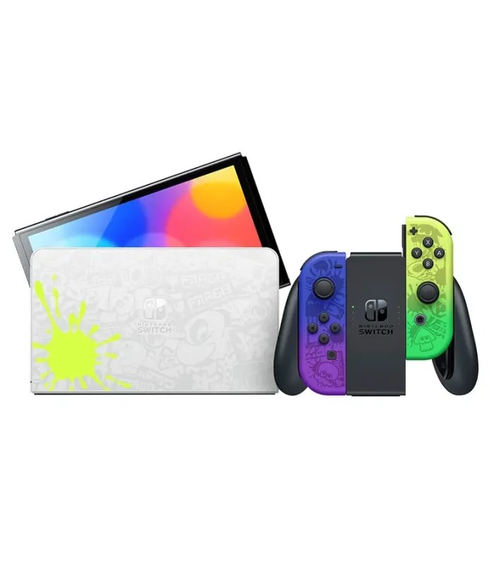 Nintendo Switch OLED Splatoon 3 Edition Gaming Console- image #3