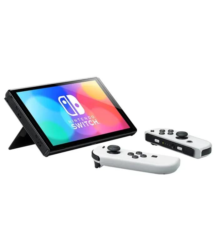 Nintendo Switch OLED Set Gaming Console white- thumbnail #4