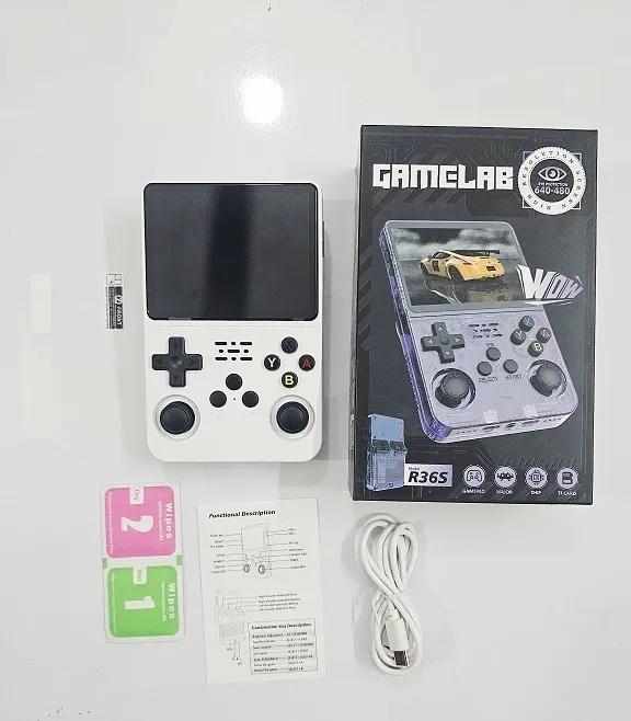 R36S 3.5" IPS HD Portable 64GB Retro Handheld Game Console- thumbnail #3