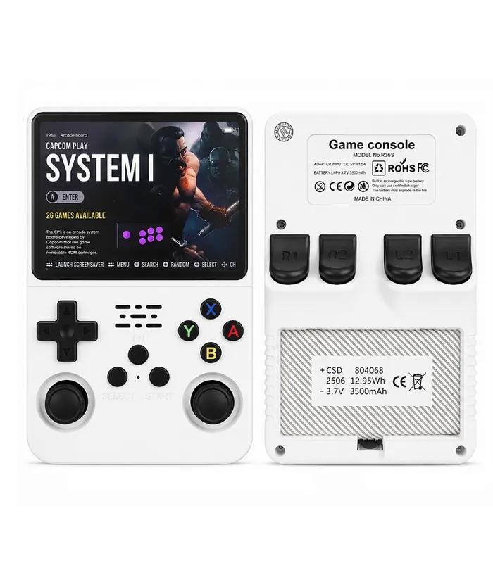 R36S 3.5" IPS HD Portable 64GB Retro Handheld Game Console- thumbnail #1