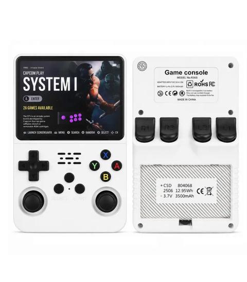 R36S 3.5" IPS HD Portable 64GB Retro Handheld Game Console - Buy online at ClickBD