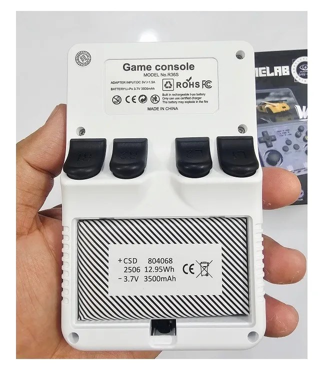 R36S 3.5" IPS HD Portable 64GB Retro Handheld Game Console- image #6