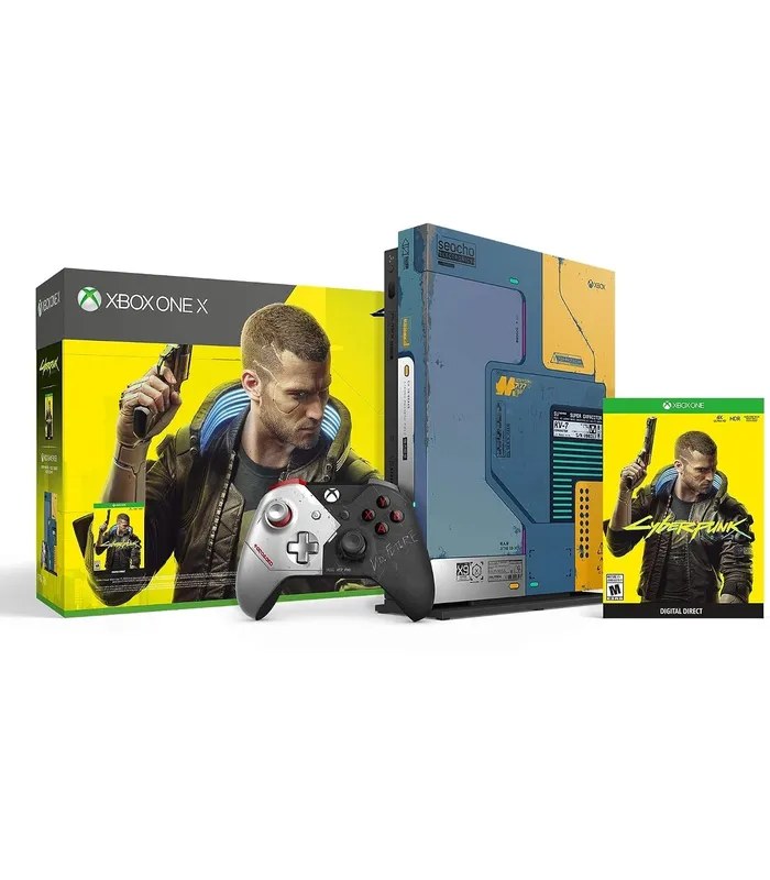Xbox One X Cyberpunk 2077 1TB Limited Edition- image #3
