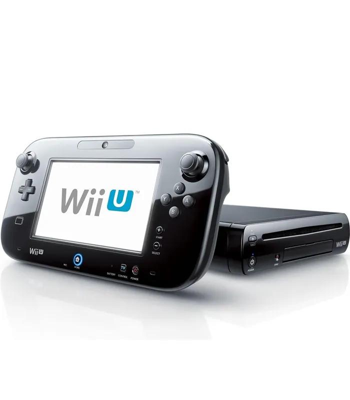 Nintendo Wii U Console - Black Deluxe Set