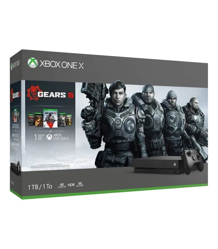Microsoft Xbox One X 1TB Gaming Console with Gears 5 Game Bundle- image #2