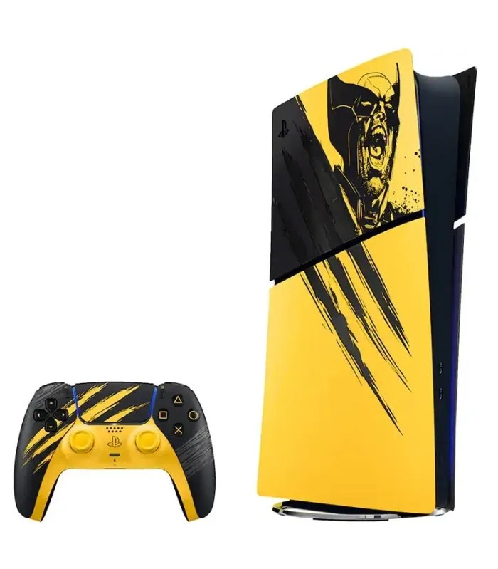 Sony PS5 Digital Edition Marvel’s Wolverine Battle Yellow- image #1