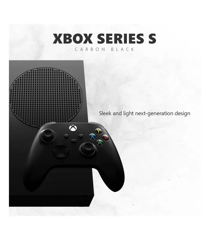 Xbox Microsoft Series S 1TB SSD Carbon Black Console- image #4