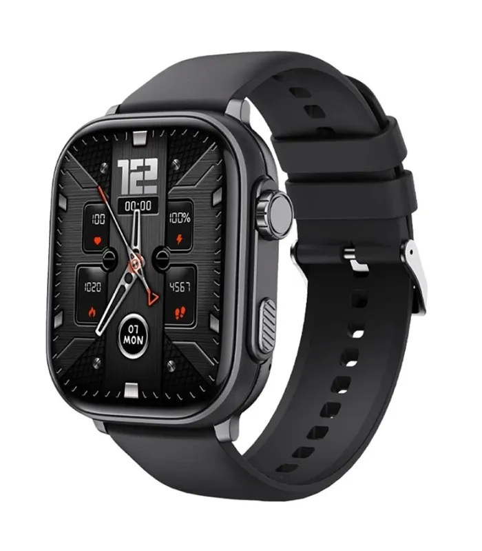 Blisbond T1 Black Bluetooth Calling Smart Watch- image #2