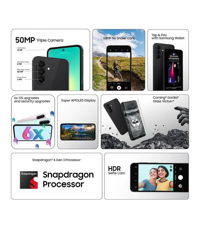 Samsung Galaxy A27 5G (Black, 256GB)- thumbnail #3