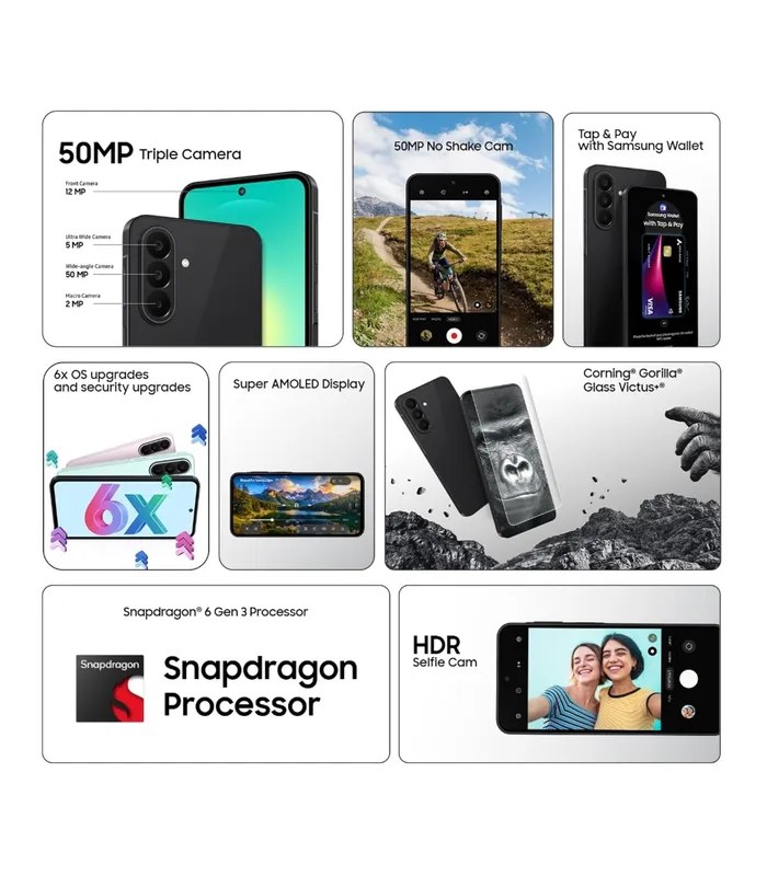 Samsung Galaxy A27 5G (Black, 256GB)- image #3