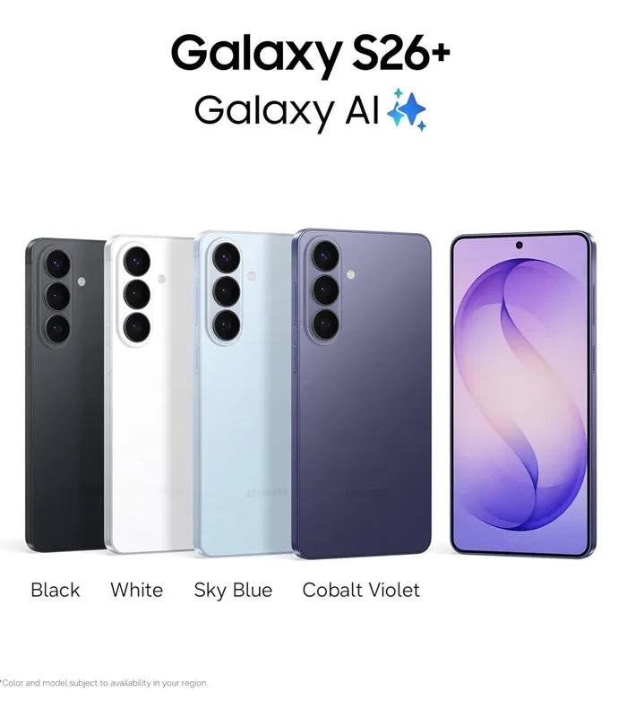 Samsung Galaxy S26 plus 5G (Black, 256GB)- thumbnail #3