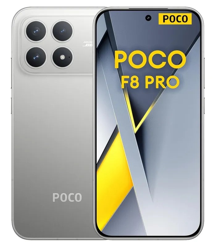 Poco F8 Pro 5G (Titanium Silver, 256GB Storage)- image #1
