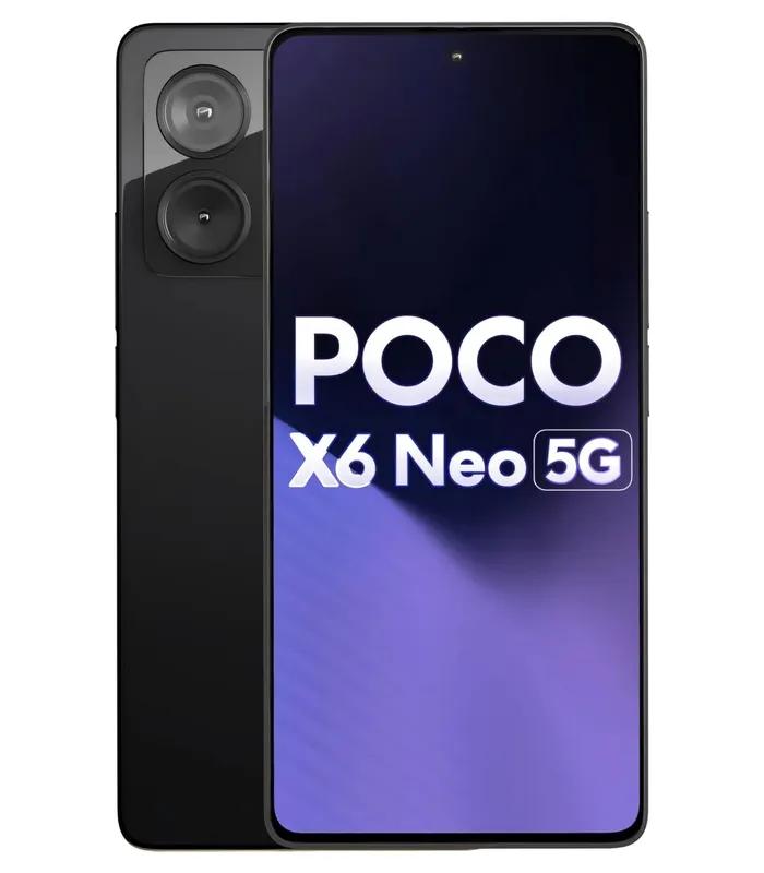 POCO X6 Neo 5G (Black, 256GB Storage)