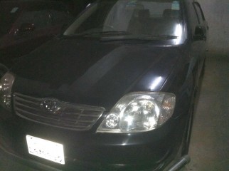 Corolla X 2002 Corolla X 2002