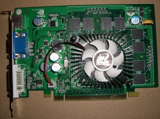 nVidia GeForce 8500 GT at 1800