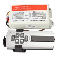 4 Ports Wireless Remote Control Digital Remote Control Switc