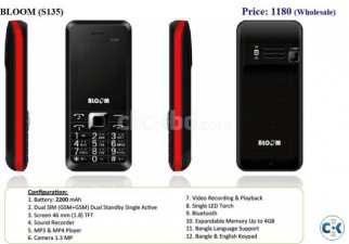 Brand New Smart Handset- BLOOM Long time Standby