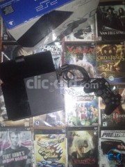 Play Station 2 Slim With 16 game CD