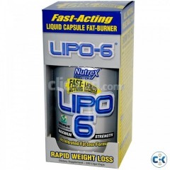 LIPO 6 120 VCAPS FAT BURNER